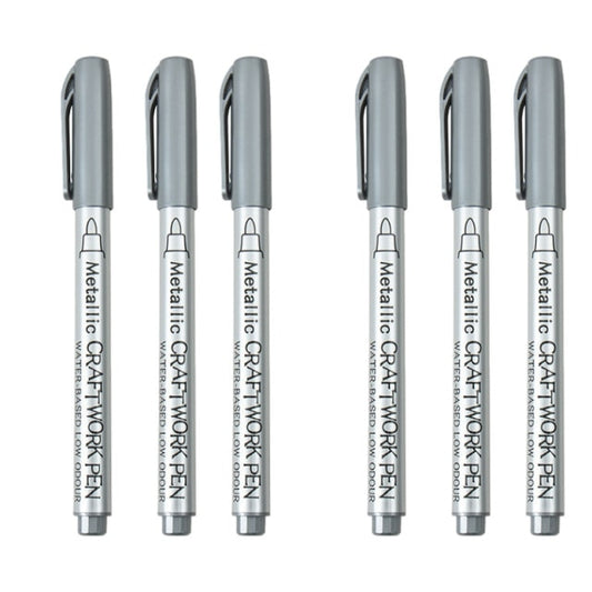 Silver Mirror Marker DIY Paint Mirror Chrome Finish Metallic Water UV Resistant Student Supplies Craftwork Pen Accessories New